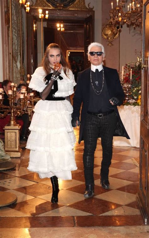 Karl Lagerfeld models